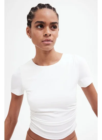 H&M Draped T-shirt